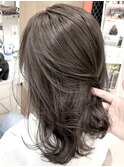 【艶髪】グレージュ