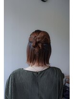 プラスヘアー(plus HAIR) カチモリハーフアップ