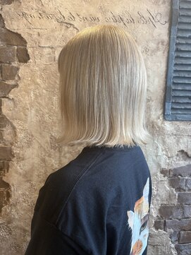 マギーヘア(magiy hair) magiyhair/下北沢/yumoto/ハイトーンボブ