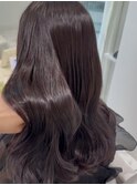 初カラーにもおすすめ◎ラベンダーブラウン/表参道美容室/青山