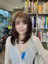 リブロ 三軒茶屋(LIBRO) ルーツカラー+レイヤーカット