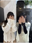 ライブ前ヘアセット/アレンジ/ハーフセット