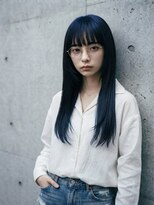 ヘアサロンエム 渋谷店(HAIR SALON M) 前髪×小顔×レイヤーカット×髪質改善×ブルーブラック×渋谷