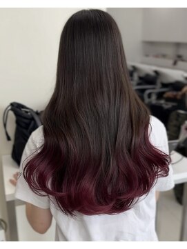 アライブ ハラジュク(ALIVE harajuku) グラデーションカラーバレイヤージュインナーカラー　ryota