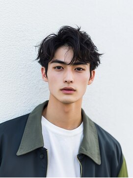 e.m.a プレミアムビューティーサロン 栄駅店(e.m.a PREMIUM BEAUTY SALON) メンズパーマ/スパイラルパーマ/アップバング/ビジネスパーマ