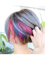 ラピッツヘアデザイン(la Pitt's hair design) レインボーカラー【ラピッツ】