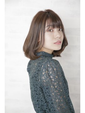 ルルディ バイ アフロディーテ銀座(luludi by APHRODITE) 20代30代40代50代/前髪/マチルダボブ/インナーグレージュ/銀座