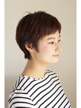 アロン(alon) ブラウニーカラー×アンニュイ大人ミディフレンチボブ/大崎
