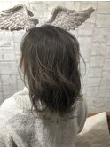 《Le Mieux》外ハネ切りっぱなしくびれセミディ