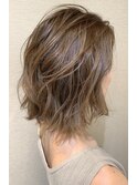 大人balayage×ことりベージュ