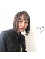 パドトロワ(Pas de trois)&nbsp;新潟×切りっぱなし前下がり×スリークボブ×濡れ髪