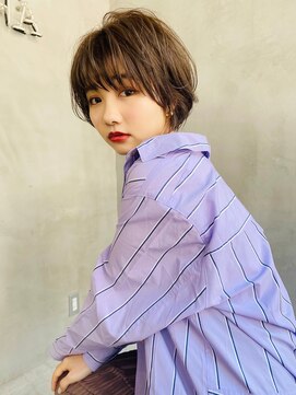 シエナ 渋谷(Siena) siena マッシュ風ショートボブ 渋谷