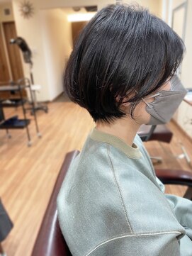 アミ(amii) メリハリショートボブ