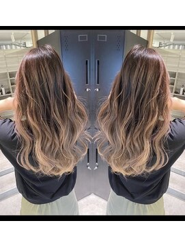 スーク 宜野湾店(suuk) コントラストバレイヤージュ