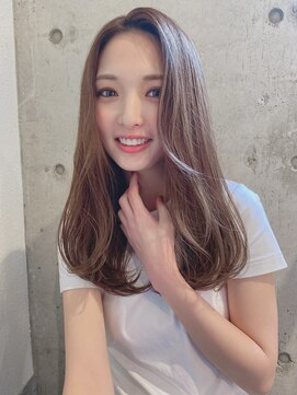 ルービック 和歌山(Rubik's) 髪質改善　韓国風　前髪カット　小顔ベージュカラー