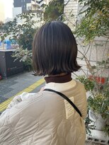 ニコアヘアデザイン(Nicoa hair design) ぱつっとナチュラルボブ