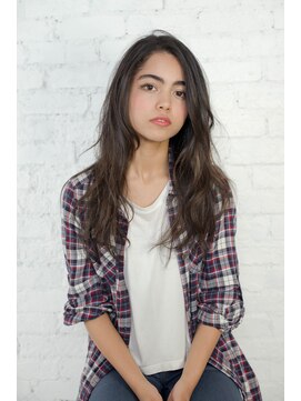 コルトバイコットン 上大岡店(COLT by cotton) ほつれウェーブ/グレージュ/外国人風【COLT上大岡】