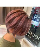 ショコララテ&nbsp;【20代３０代４０代大人ピンクバレイヤージュ】