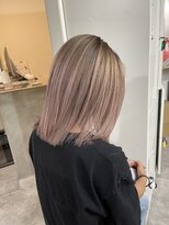 ラフ(LAFF)&nbsp;#黒髪#ボブルフ#ネビージュ#小顔#ワンレン