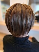 ヘアヌーダ&nbsp;ショートボブ、髪質改善、白髪ぼかし、キッズカット、カット