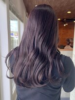 ミルヘアデザイン(mil hair design) ダブルカラーピンクベージュベージュカラーケアブリーチレイヤー