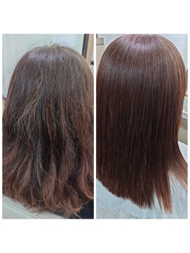 かぐや姫 エルモード フェレ美容室 行徳店 新酸性ストレート矯正