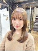 地毛ミルクティーカラー 用賀