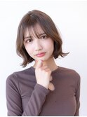 20代30代レイヤーカット韓国くびれイメチェン小顔フルバング