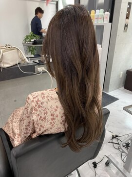 エンディアリング 東銀座(Endearing) 銀座/東銀座/切りっぱなしボブ/エアリーロング/ブラウン