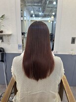 トッカ ヘアアンドトリートメント 難波店 酸性ストレートでさらつやロングヘア