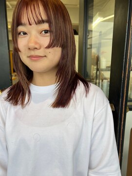 フィルム(FiLMs) 姫カット/オレンジブラウン