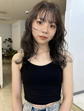 キアラ(Kchiara) ブリーチなしオリーブベージュ天神美容室