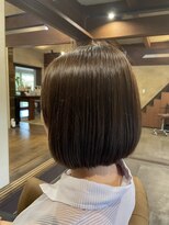 穀雨(Kokuu)&nbsp;ボブ×オリーブカラー