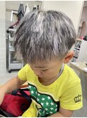 #キッズカット#カラー#ハイライト