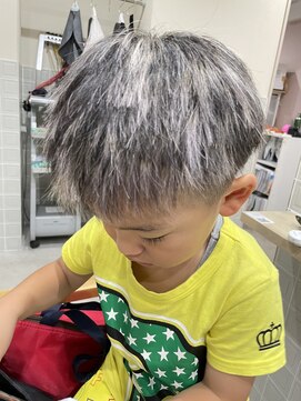 ボアップ 新居浜店(boappu) #キッズカット#カラー#ハイライト