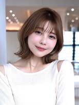 イルハバナ 渋谷(ill HAVANA)&nbsp;くびれミディ　前髪　イメチェン　ひし形　20代30代　外ハネ