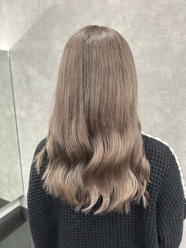 プライズ 成増店(prize) グレージュ ダブルカラー 成増