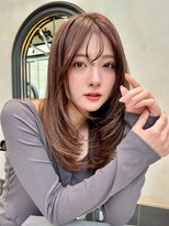 似合わせ小顔レイヤーロング_銀座/髪質改善