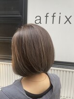 アフィックス ヘア 小岩駅前店(affix hair) レイヤーボブ