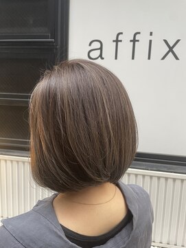 アフィックス ヘア 小岩駅前店(affix hair) レイヤーボブ