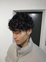 サル(saru)&nbsp;#メンズパーマ × #メンズショート