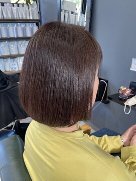 レナータ ヘア(Renata hair) 40代50代60代大人可愛い艶ボブ/ツヤブラウン/水素カラー