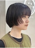 ボブミニボブショートショートボブワイドバング