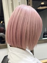 ムク 横浜店(muku)&nbsp;ダブルカラーショートボブインナーカラーハイライトケアブリーチ