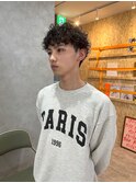 スパイラルパーマ