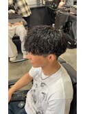 シャドウパーマ2ヶ月後カット