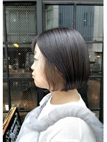 オーガニック アトリエ 大宮(organic+atelier)&nbsp;髪質改善◎夏のインナーカラー×大人ボブでイメチェン