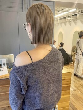 ヨハク 大阪梅田中崎町(yohaku) <17>切りっぱなし♪ボブ・ショートブリーチ・メンズカットも人気