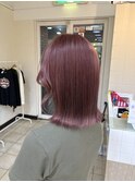 透け感ラベンダーピンク