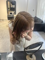 ノエル 池袋店(noel)&nbsp;【noel】manami×ブリーチなしベージュ